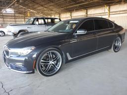 BMW 740 I 2017 gray  gas WBA7E2C53HG739964 photo #2