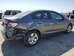 HONDA CIVIC LX 2013 gray  gas 19XFB2F57DE243854 photo #4