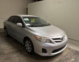 TOYOTA COROLLA BA 2012 silver sedan 4d gas 2T1BU4EE5CC886996 photo #2