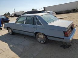 FORD LTD 1986 blue  gas 1FABP3936GG136692 photo #3