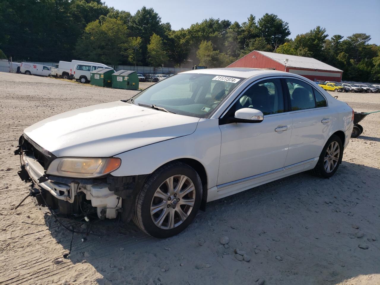 VOLVO S80 3.2 2010 white  gas YV1960AS8A1118549 photo #1