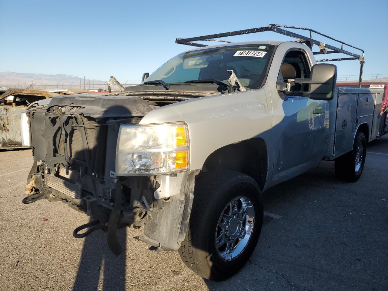 CHEVROLET SILVERADO 2011 red pickup flexible fuel 1GB0CVCG0BF146030 photo #1