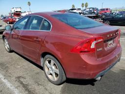 VOLVO S60 T5 2013 red  gas YV1612FS4D2218717 photo #3