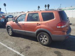 KIA BORREGO LX 2009 orange 4dr spor gas KNDJH741795026393 photo #3