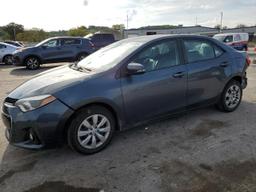 TOYOTA COROLLA L 2014 gray sedan 4d gas 5YFBURHE7EP168460 photo #2