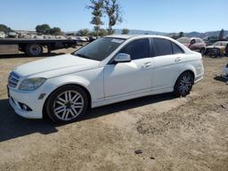 MERCEDES-BENZ C 300 2009 white  gas WDDGF54X79R071308 photo #2