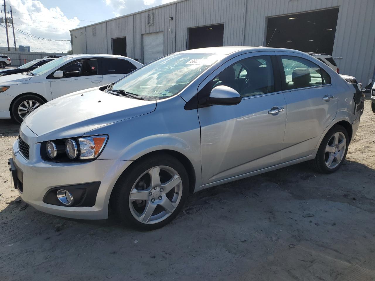 CHEVROLET SONIC LTZ 2016 silver  gas 1G1JE5SB4G4139500 photo #1