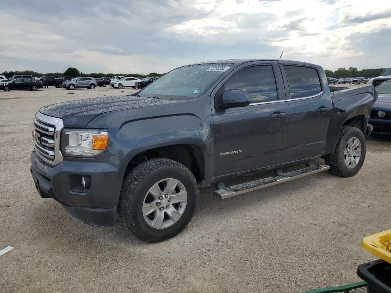 GMC CANYON SLE 2016 charcoal  gas 1GTG5CE32G1287088 photo #1