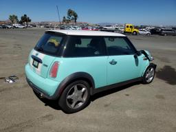 MINI COOPER 2006 turquoise hatchbac gas WMWRC33526TJ77533 photo #4