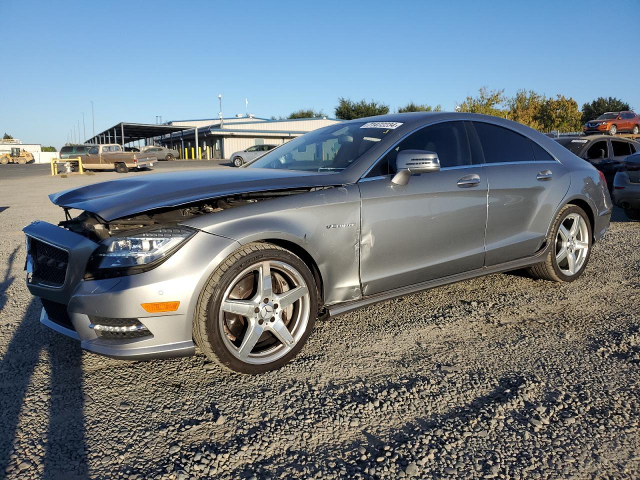 MERCEDES-BENZ CLS 550 2012 gray  gas WDDLJ7DB4CA016866 photo #1