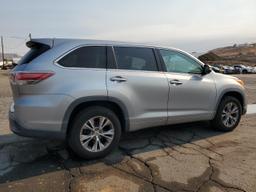 TOYOTA HIGHLANDER 2014 silver  gas 5TDZKRFH4ES005774 photo #4