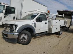 FORD F450 SUPER 2021 white  diesel 1FDUF4GT3MDA06084 photo #3