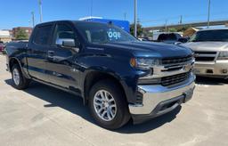 CHEVROLET SILVERADO 2021 blue  gas 3GCPWCEK9MG122852 photo #2