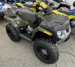 POLARIS SPORTSMAN 2008 green all terr gas 4XALH46A78B315575 photo #2