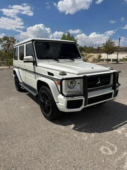 MERCEDES-BENZ G 63 AMG 2018 white  gas WDCYC7DH6JX286264 photo #2