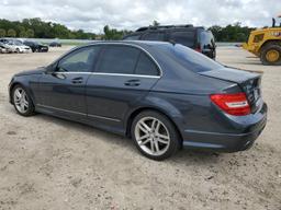 MERCEDES-BENZ C 300 4MAT 2013 gray sedan 4d gas WDDGF8AB5DR276418 photo #3