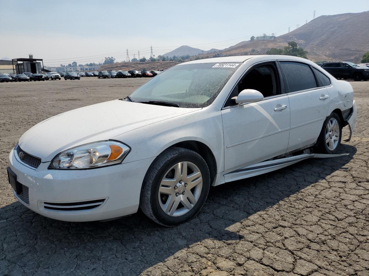 CHEVROLET IMPALA LIM 2014 white  gas 2G1WB5E31E1144309 photo #1