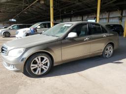 MERCEDES-BENZ C 300 2009 tan sedan 4d gas WDDGF54X59R064227 photo #2