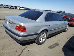 BMW 740 IL 2000 silver  gas WBAGH834XYDP09444 photo #4