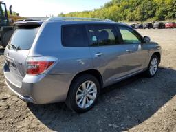 TOYOTA HIGHLANDER 2009 gray 4dr spor hybrid engine JTEEW41A392027046 photo #4