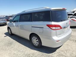 NISSAN QUEST S 2012 silver  gas JN8AE2KP9C9037936 photo #3