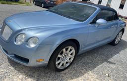 BENTLEY CONTINENTA 2007 blue converti gas SCBDR33W77C044274 photo #3