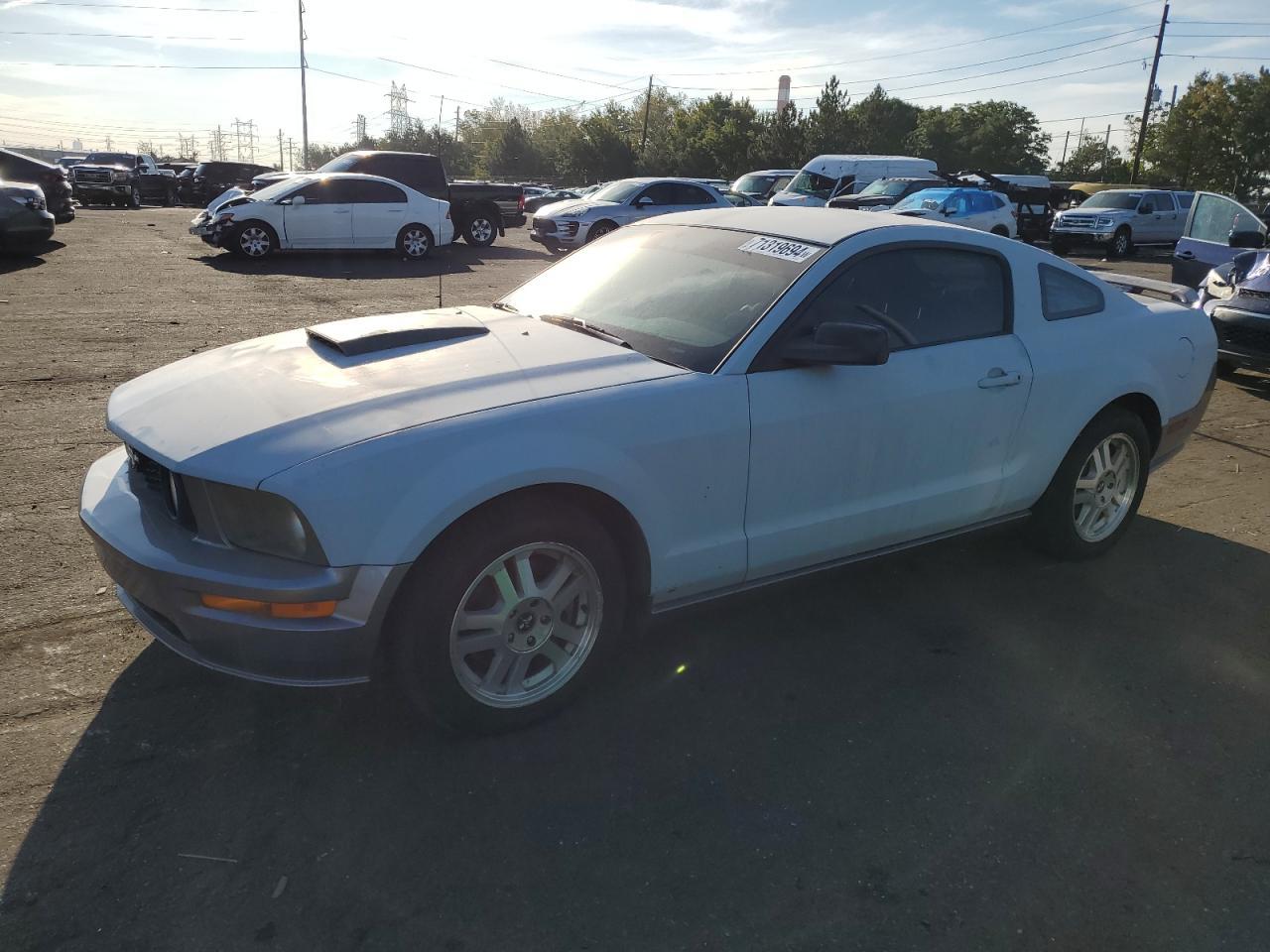 FORD MUSTANG GT 2007 gray  gas 1ZVHT82HX75266745 photo #1