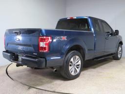 FORD F150 SUPER 2018 blue  gas 1FTEX1CP6JKF81199 photo #4