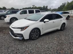 TOYOTA COROLLA SE 2020 white  gas 5YFS4RCE7LP043849 photo #2