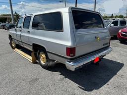 CHEVROLET SUBURBAN R 1989 silver 4dr spor gas 1GNER16K2KF155893 photo #4