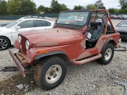 JEEP CJ-5 1968 orange   J8F83AA076748 photo #2