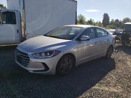 HYUNDAI ELANTRA SE 2017 silver sedan 4d gas 5NPD84LF8HH175001 photo #2