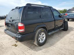 NISSAN PATHFINDER 2003 black  gas JN8DR09X83W703164 photo #4