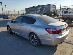 HONDA ACCORD HYB 2014 silver  hybrid engine 1HGCR6F57EA005630 photo #3