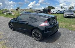 HONDA CR-Z EX 2014 black hatchbac hybrid engine JHMZF1C62ES000636 photo #4