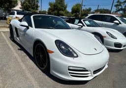 PORSCHE BOXSTER S 2015 white converti gas WP0CB2A85FK130571 photo #2