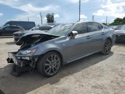 LEXUS GS 350 2015 charcoal  gas JTHBE1BL2FA015558 photo #2