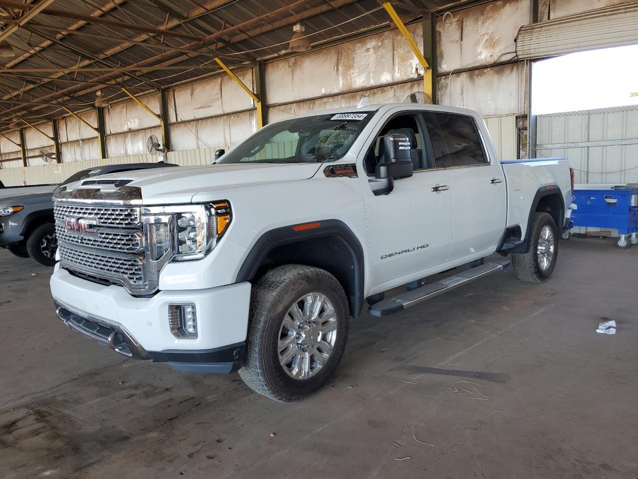 GMC SIERRA K25 2020 white  diesel 1GT49REY6LF322539 photo #1