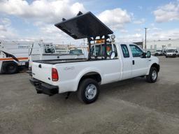 FORD F250 SUPER 2006 white 4dr ext gas 1FTSX21586EA29669 photo #4