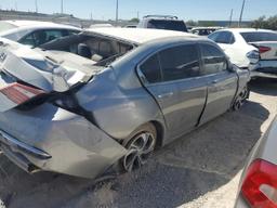 HONDA ACCORD LX 2017 silver sedan 4d gas 1HGCR2F35HA296379 photo #4