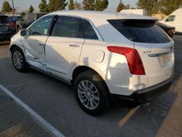 CADILLAC XT5 LUXURY 2017 white  gas 1GYKNBRSXHZ239146 photo #3