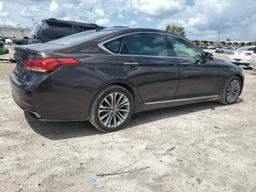 GENESIS G80 BASE 2017 brown  gas KMHGN4JE7HU170826 photo #4