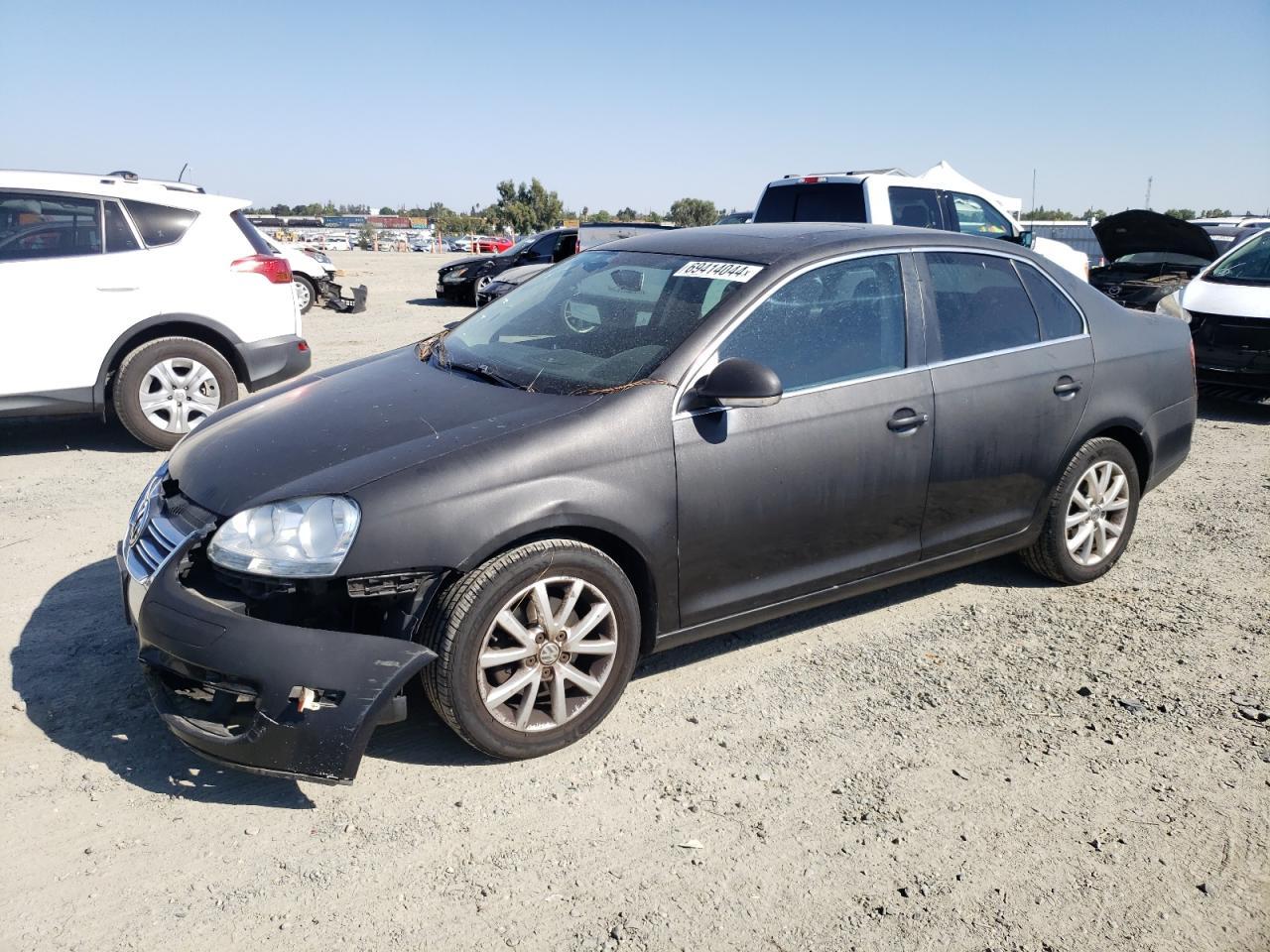 VOLKSWAGEN JETTA SE 2010 black  gas 3VWRZ7AJ7AM043629 photo #1