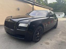 ROLLS-ROYCE GHOST 2011 black sedan 4d gas SCA664S54BUX49721 photo #3