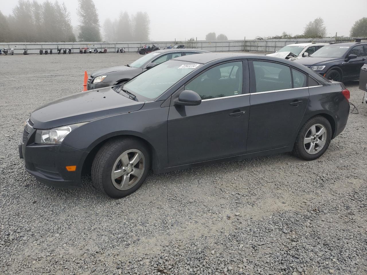 CHEVROLET CRUZE LT 2014 black  gas 1G1PC5SB0E7413108 photo #1