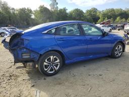 HONDA CIVIC LX 2018 blue  gas 2HGFC2F58JH594853 photo #4