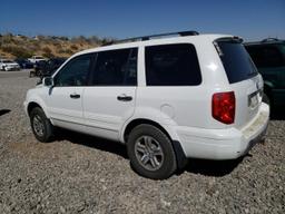 HONDA PILOT EXL 2005 white 4dr spor gas 2HKYF18585H506807 photo #3