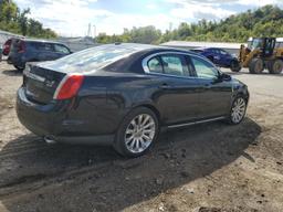 LINCOLN MKS 2009 black  gas 1LNHM94R69G610795 photo #4