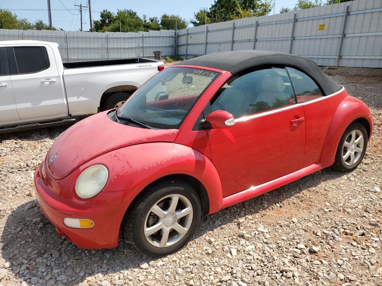 VOLKSWAGEN BEETLE CON 2005 red  gas 3VWCD31Y95M315257 photo #1