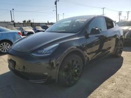 TESLA MODEL Y 2021 black  Electric 5YJYGDEE2MF182060 photo #2